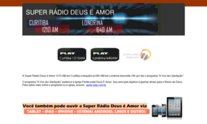 Superradiodeuseamor.com.br thumbnail