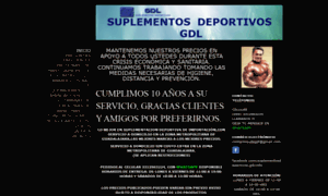Suplementosdeportivosgdl.com.mx thumbnail