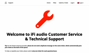 Support.ifi-audio.com thumbnail