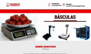 Suramericanadebasculas.com thumbnail