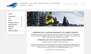 Surfysnow.com thumbnail
