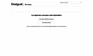 Surveys.desigual.com thumbnail