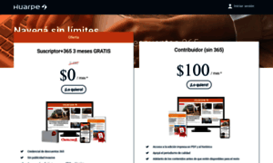 Suscripciones.diariohuarpe.com thumbnail