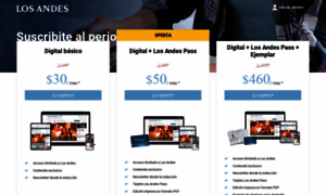 Suscripciones.losandes.com.ar thumbnail