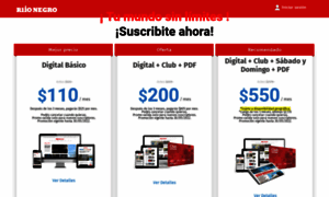 Suscripciones.rionegro.com.ar thumbnail