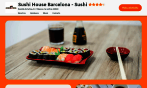 Sushihousebarcelona.com thumbnail