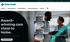 Sutterhealth.org thumbnail
