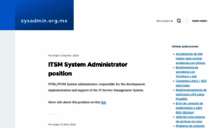 Sysadmin.org.mx thumbnail