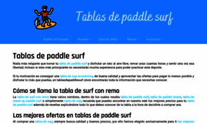 Tablasdepaddlesurf.store thumbnail