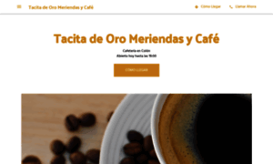 Tacitadeoromeriendasycafe.negocio.site thumbnail