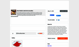 Tacnaradio.radiostream123.com thumbnail