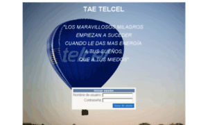 Taetelcel.com.mx thumbnail