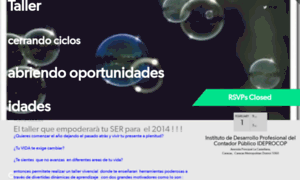 Tallercerrandociclos.splashthat.com thumbnail