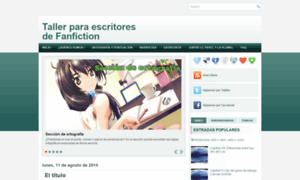 Tallerparaescritoresfanfiction.blogspot.mx thumbnail