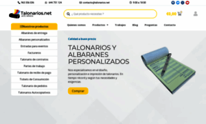 Talonarios.net thumbnail