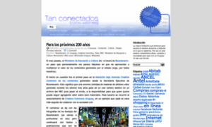 Tanconectados.wordpress.com thumbnail