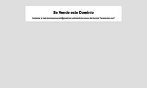 Taniarendon.com thumbnail