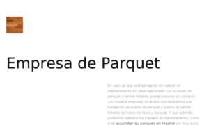 Tarimasyparquetsdemadera.com thumbnail