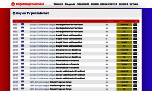 Tarjetarojatvenvivo.net thumbnail