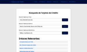 Tarjetascredito.cl thumbnail