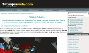 Tatuajesweb.com thumbnail