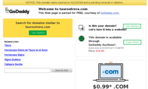 Tauroutrera.com thumbnail
