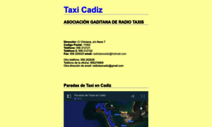 Taxicadiz.es thumbnail