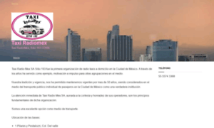 Taxiradiomex.com thumbnail