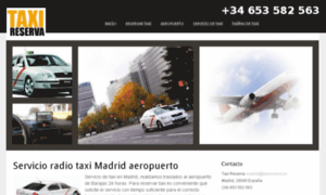 Taxireservamadrid.com thumbnail