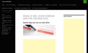 Taxonweb2016.be thumbnail