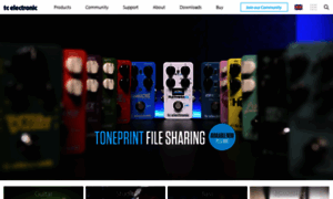 Tcelectronic.com thumbnail
