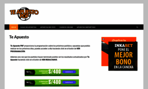 Teapuestopdf.com.pe thumbnail
