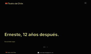 Teatrodechile.cl thumbnail