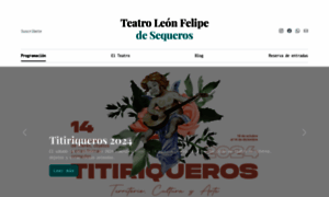 Teatrodesequeros.es thumbnail