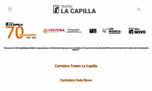 Teatrolacapilla.com thumbnail