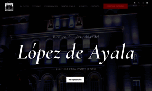 Teatrolopezdeayala.es thumbnail