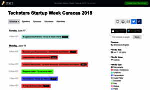 Techstarsstartupweekcaracas2018.sched.com thumbnail