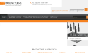 Tecmanufacturing.com.mx thumbnail