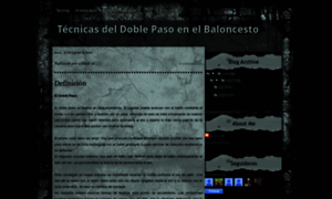 Tecnicasdeldoblepasoenbaloncest.blogspot.com thumbnail