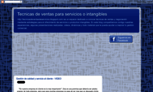 Tecnicasdeventasdeservicios.blogspot.com thumbnail