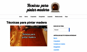 Tecnicasparapintarmadera.com thumbnail