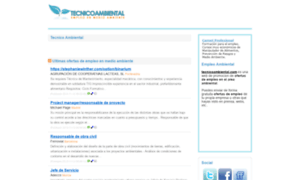 Tecnicoambiental.com thumbnail