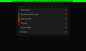 Tecno-symbol.com thumbnail