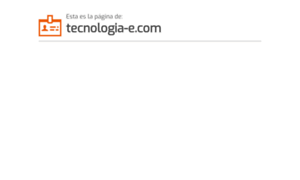 Tecnologia-e.com thumbnail