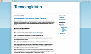 Tecnologiavenzuela.blogspot.com thumbnail