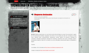 Tecnologoengestionempresarial.wordpress.com thumbnail