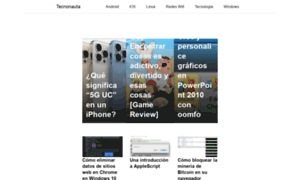 Tecnonauta.net thumbnail