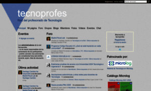 Tecnoprofes.ning.com thumbnail