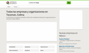 Tecoman-colima.empresasenmexico.net thumbnail