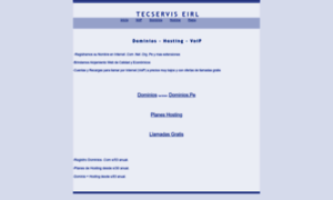 Tecservis.com thumbnail